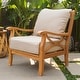 preview thumbnail 19 of 45, Cambridge Casual Lowell 5-piece Teak Wood Outdoor Conversation Set