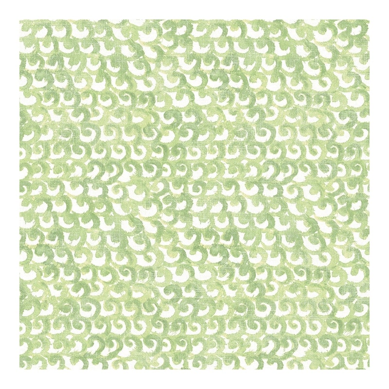 Chesapeake Saltwater Green Wave Wallpaper - 20.5 x 396 x 0.025