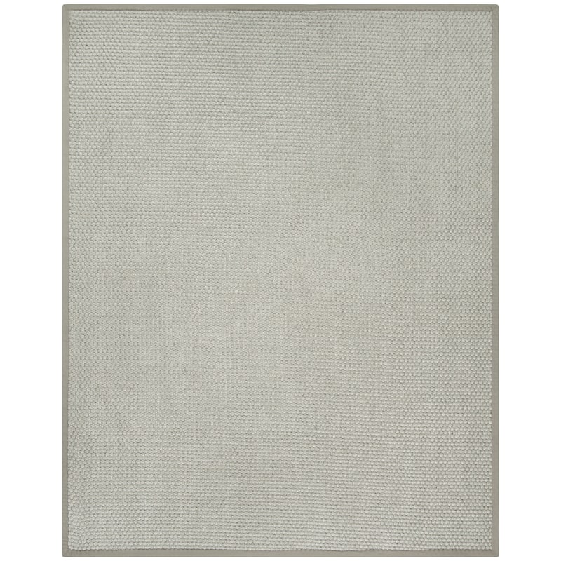 SAFAVIEH Natural Fiber Maurine Sisal Rug - 9' x 12' - Silver/Grey