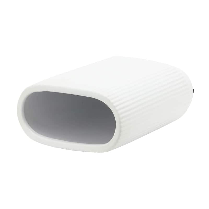 Sagebrook Home's Ceramic Vase - Elegant Centerpiece, Perfect for Modern Living Spaces