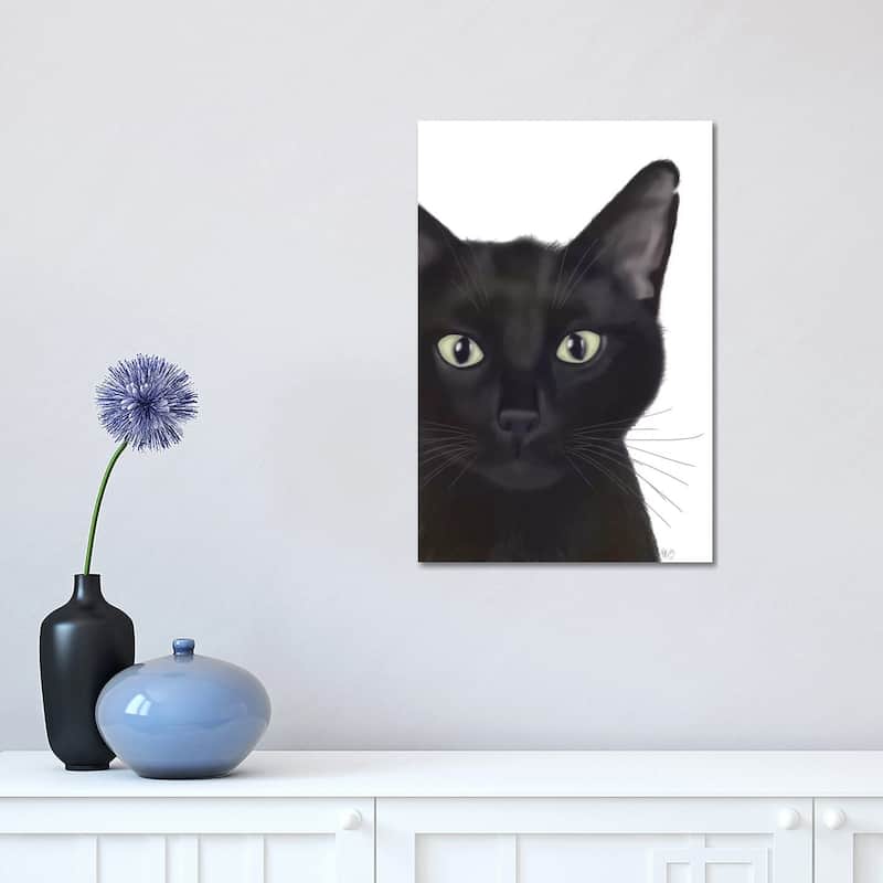 iCanvas "Portrait Of Gus II" by Fab Funky Canvas Print - 18x12x1.5