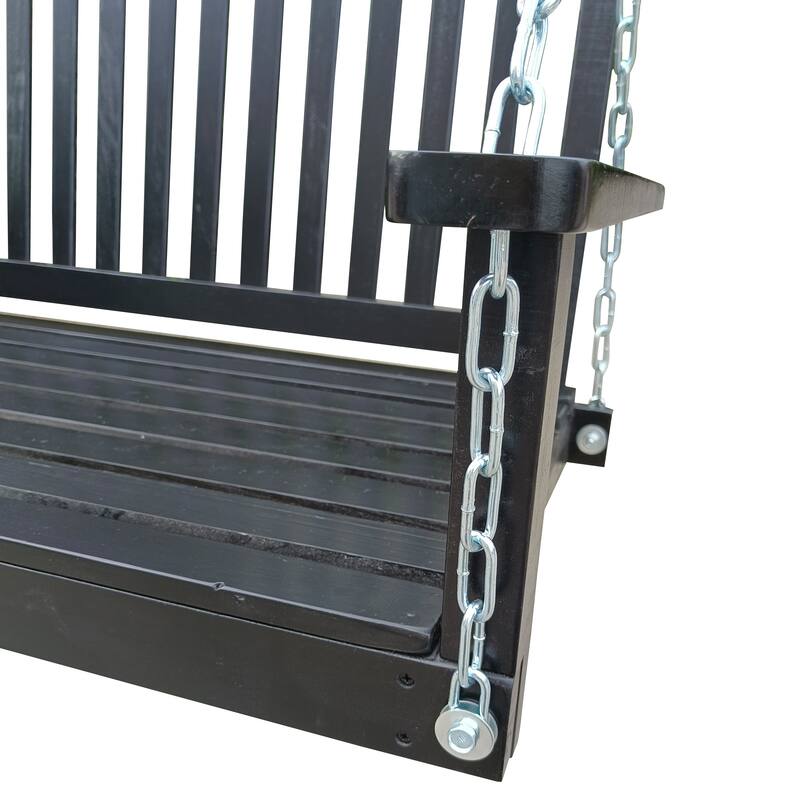 Front Porch Swing with Armrests
