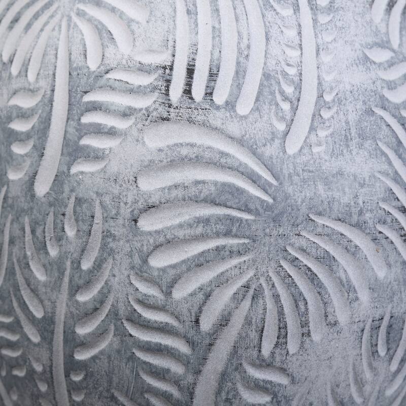 Elk Home Breeze Antique Gray Earthenware 11 Inch Wide Vase