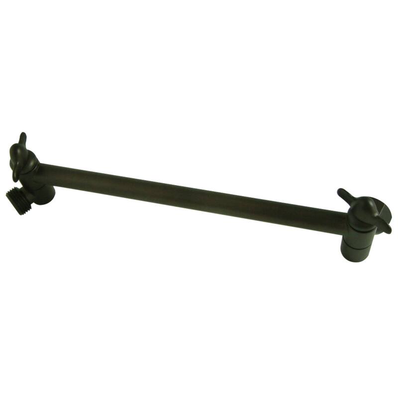 Kingston Brass Plumbing Parts 10-Inch Adjustable High-Low Shower Arm - Oil Rubbed Bronze