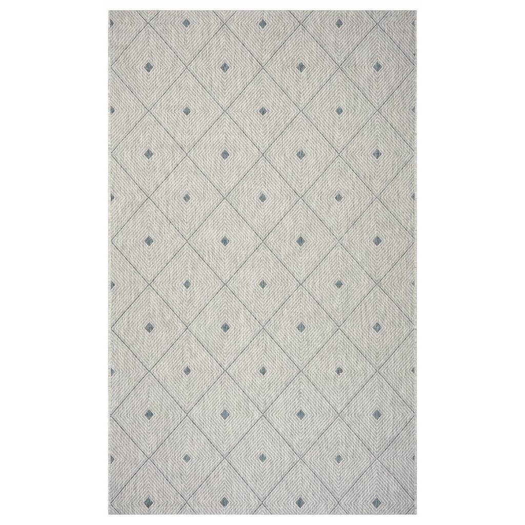 2' x 3' Blue Diamonds Indoor Outdoor Scatter Rug 6' x 7' Bed Bath