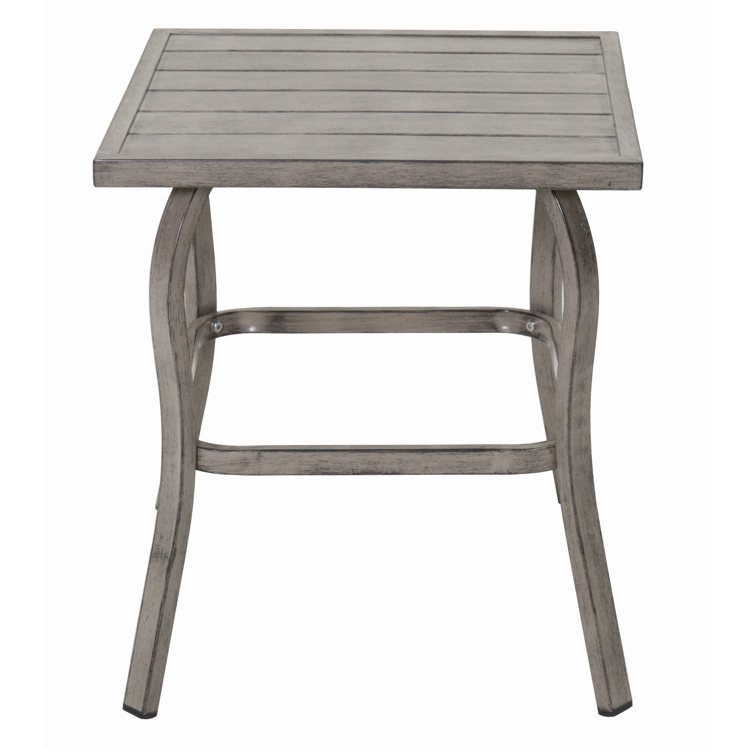 Painted Metal Side Table/Coffee Table,Sturdy Iron Table with Powder Coated Finish,Outdoor Use