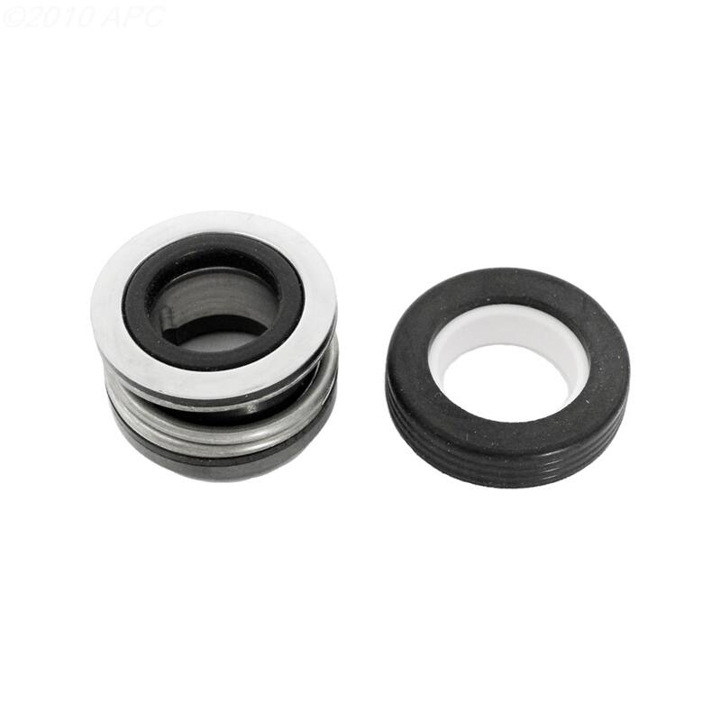Black and White Pentair Shaft Seal for Dyna-Jet TPE Series Pump