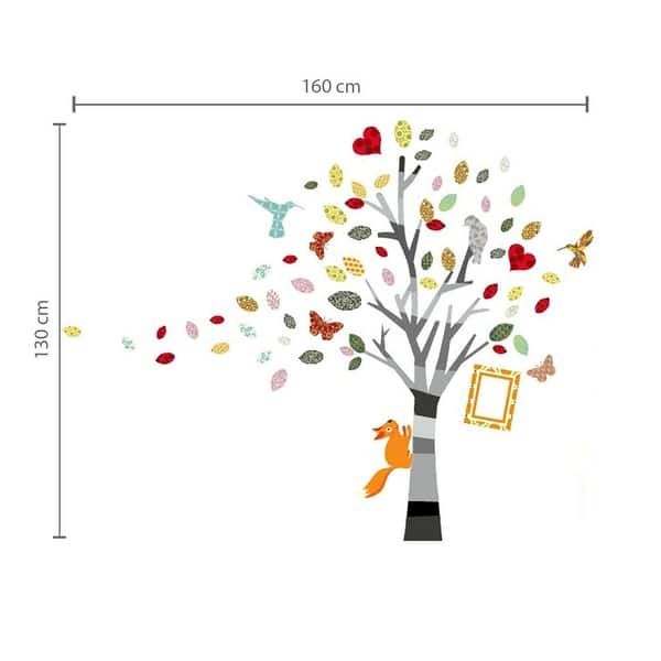 dimension image slide 1 of 4, Walplus Colorful Photo Number Children Kids Wall Sticker Nursery Decor