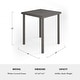 preview thumbnail 8 of 8, Martha Stewart 5-Piece Outdoor Rattan Wicker Patio Set with 4 Bar Stools, Bar Height Table - 19"W x 22.5"D x 46"H