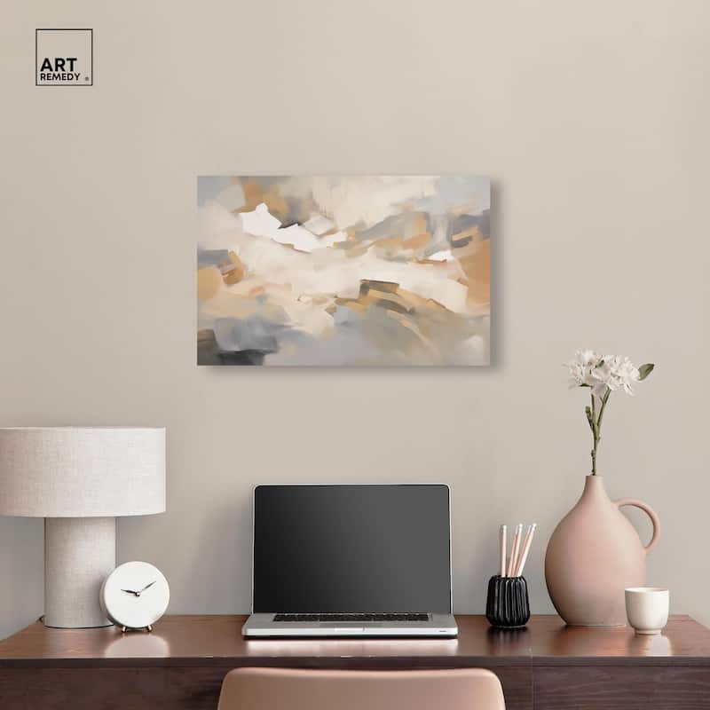 Pallor of Dawn Canvas by Art Remedy, Gallery Wrapped