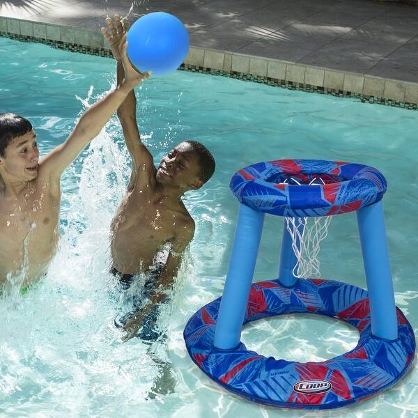 Shop 27 5 Blue And Red Inflatable Swimming Pool Floating