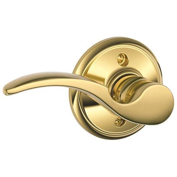 slide 2 of 7, Schlage St. Annes Left Handed Non-Turning One-Sided Dummy Door Lever
