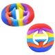 preview thumbnail 2 of 2, Pressure Fidget Toy Rainbow Silicone Snapper