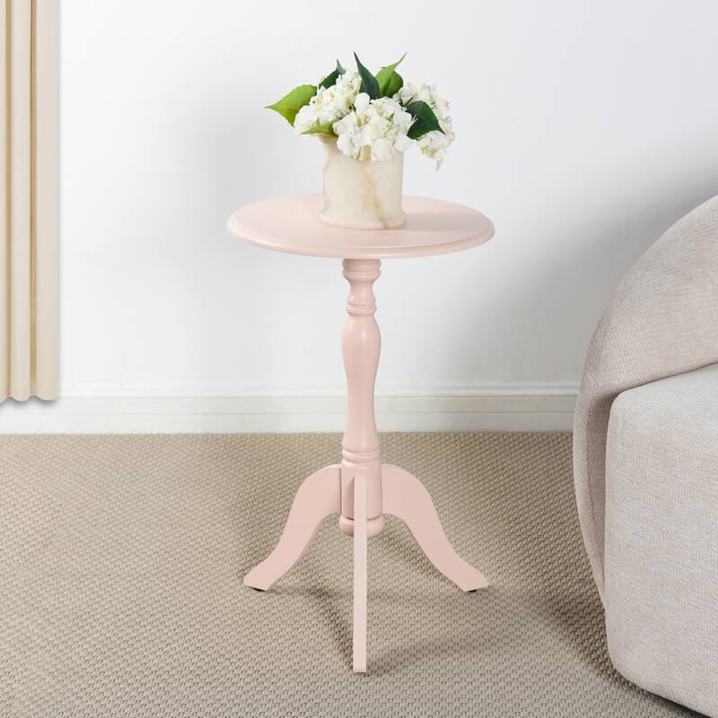 StyleCraft Harbor Breeze Round Pedestal Side Table