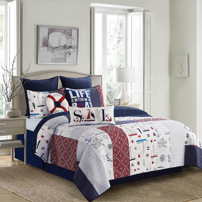 Boomer Quilt Set - 3 Piece - Queen