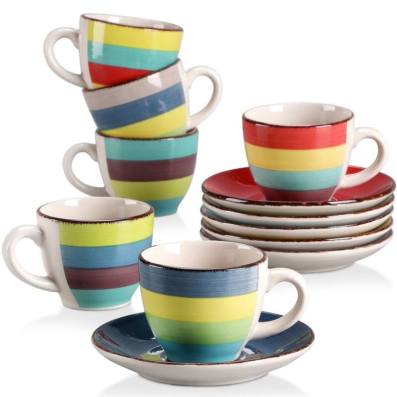 vancasso Arco Stoneware Multicolor Dinnerware Set
