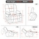 preview thumbnail 44 of 45, MCombo Small Power Lift Recliner Chair with Massage and Heat for Short Elderly People, Fabric 7569