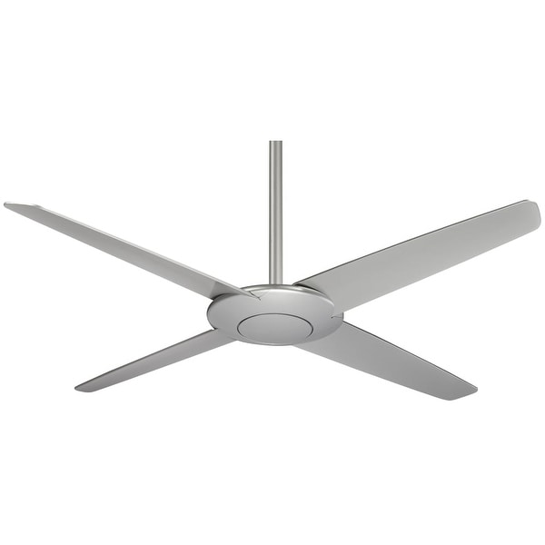 MinkaAire Pancake 52" 4 Blade Energy Star Indoor Ceiling Fan with Blades, Hand Held Remote Included