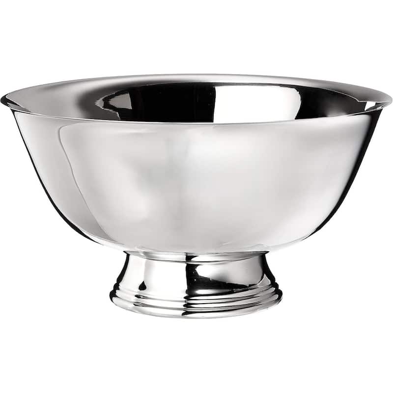 Stainless Steel footed Serving Bowl 11.75"