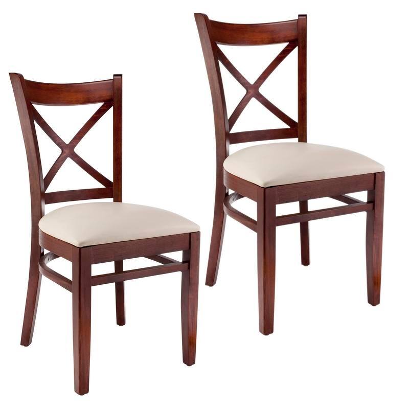 X-back Dining Chairs (Set of 2)