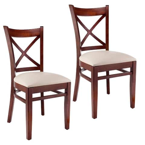 X-back Dining Chairs (Set of 2)