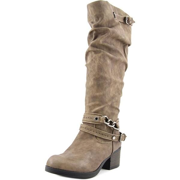 Shop Carlos By Carlos Santana Cassie Wide Calf Women Synthetic Knee High Boot Overstock 13711631