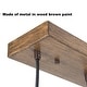 preview thumbnail 7 of 18, Farmsy Modern Farmhouse Linear Faux Wood Metal Chandelier Glass Adjustable Kitchen Island Pendant for Dining Room