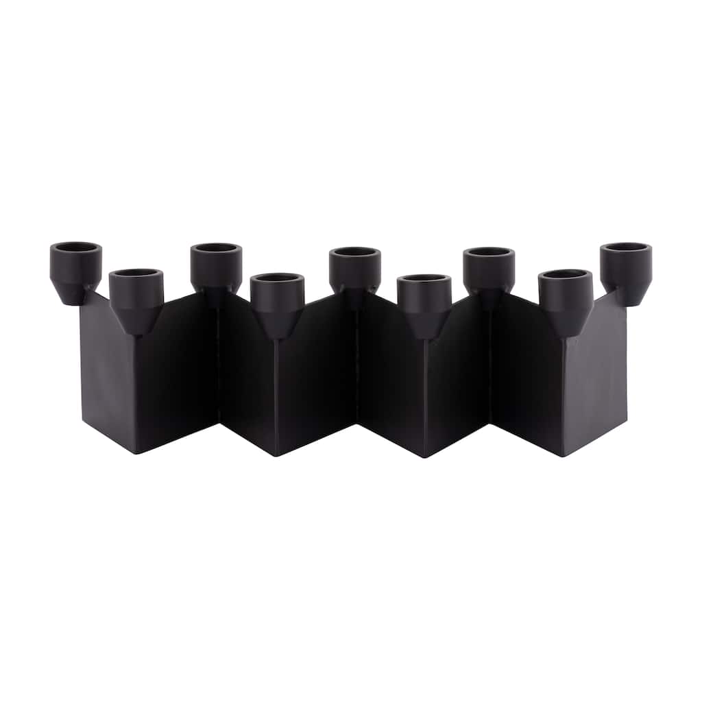 Atlas Range Multi Sculptural Centerpiece Tapered Candle holder - 4 inch H