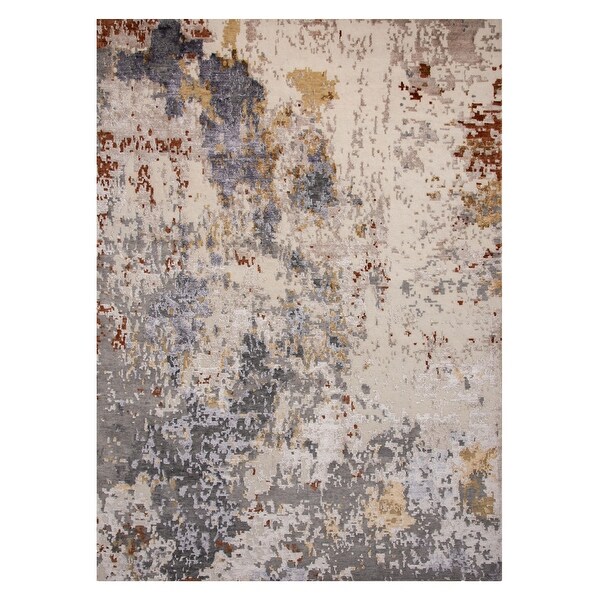 Alora Decor Dominic Contemporary/Modern Wool Area Rug - Bed Bath