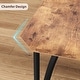 preview thumbnail 22 of 29, Dining Table Set for 2, Kitchen Table Chairs Set of 2 with PU Upholstered Cushion