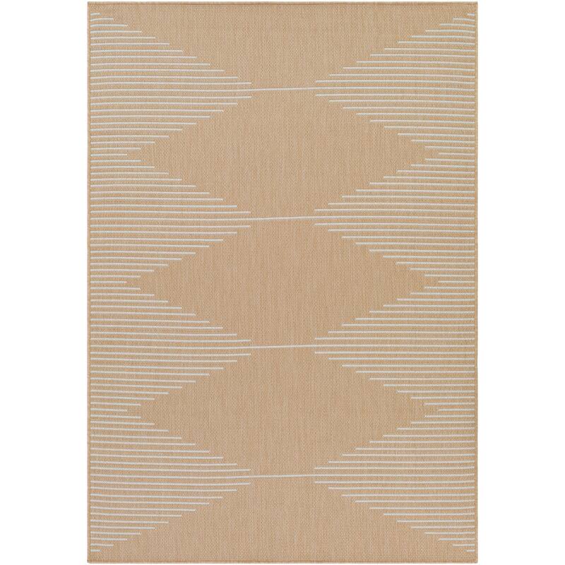 Niecy Indoor/ Outdoor Mod Diamond Area Rug