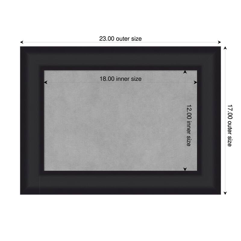 Amanti Art Oliver Black Framed - 23 x 17 in - Oliver Black