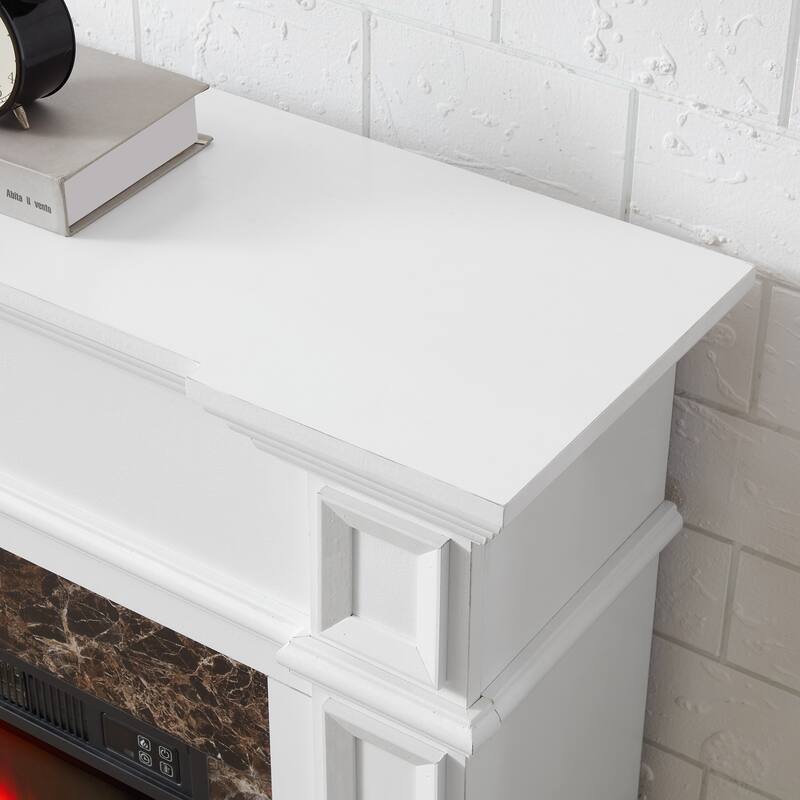 Only Mantel (Not Included 23" Fireplace)--45.6"W*11.8"D*40"H