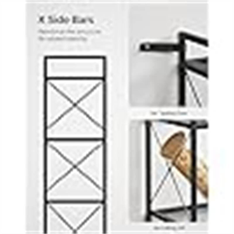 Metal Storage Rack - 12.6"D x 31.5"W x 57.3"H