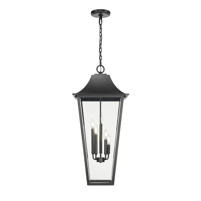Z-Lite 5008CHXXL Gannon 5 Light 16" Wide Marine Grade Outdoor Taper