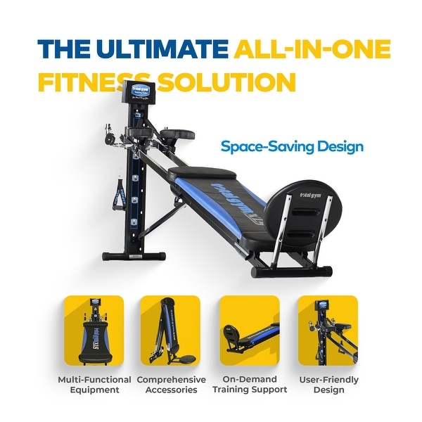 未使用品　Total Gym XLS ホームジム Total Gym XLS Unisex Universal Home Gym Workout Machine with Ab