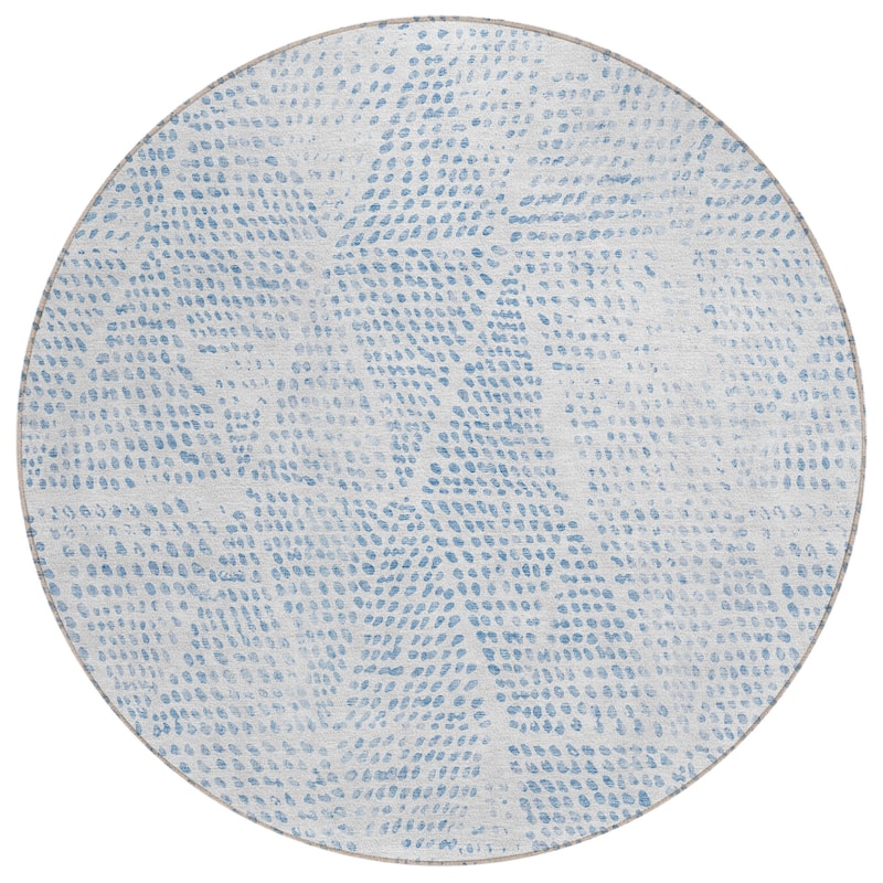 Machine Washable Indoor/ Outdoor Chantille Modern Diamonds Rug