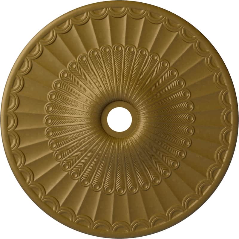 36 5/8"OD x 3 5/8"ID x 2 3/8"P Galveston Ceiling Medallion