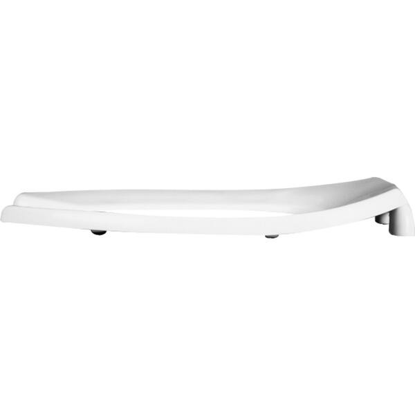 Bemis Plastic Elongated Toilet Seat 14.75" x 2.25" x 22.88" Bed