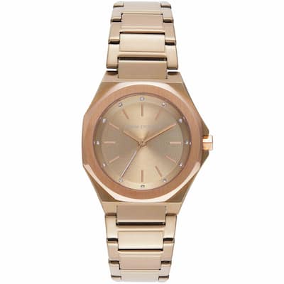 Armani Exchange Women's Andrea Rose gold Dial Watch - AX4616 - Rose gold - 6 (36)