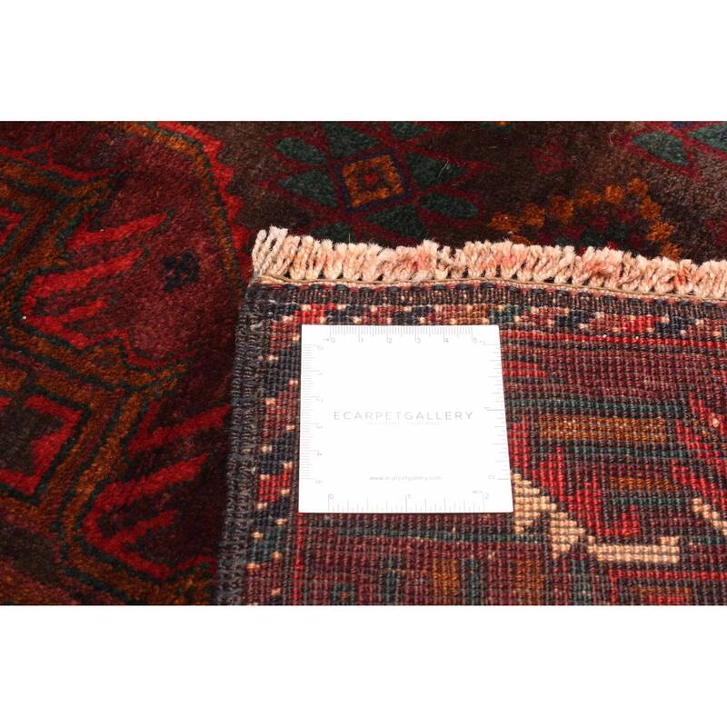 ECARPETGALLERY Hand-knotted Teimani Charcoal Wool Rug - 3'3 x 5'1