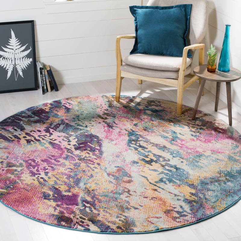 SAFAVIEH Savannah Fronnie Boho Oriental Polyester Rug