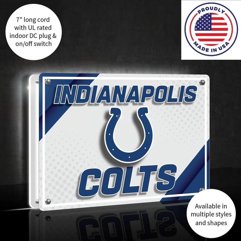 Indianapolis Colts LED Lighted Sign