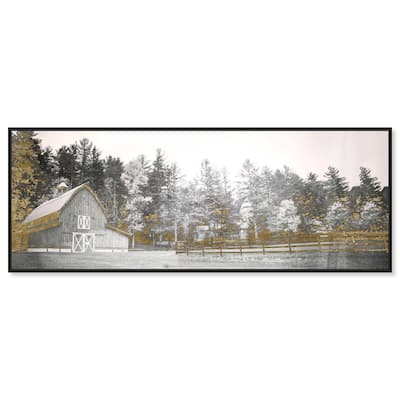 Out in the Field Panoramic Canvas by Art Remedy