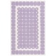preview thumbnail 16 of 22, SAFAVIEH Handmade Kids Kayley Geometric Wool Rug 5' x 8' - Purple/Ivory