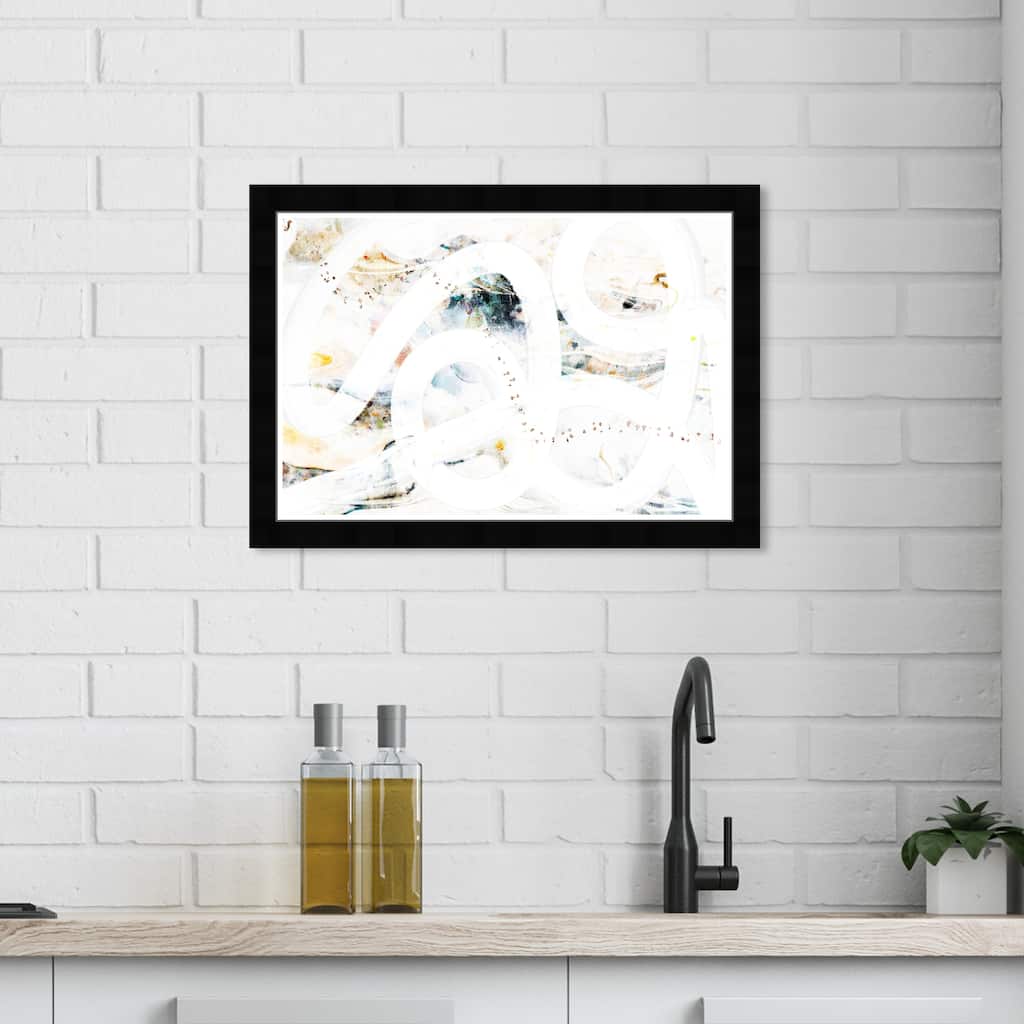 Wynwood Studio Prints Abstract Daena White and Modern & Contemporary Wall Art Canvas Print