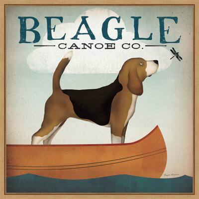 Beagle Canoe Co by Ryan Fowler Framed Canvas Art