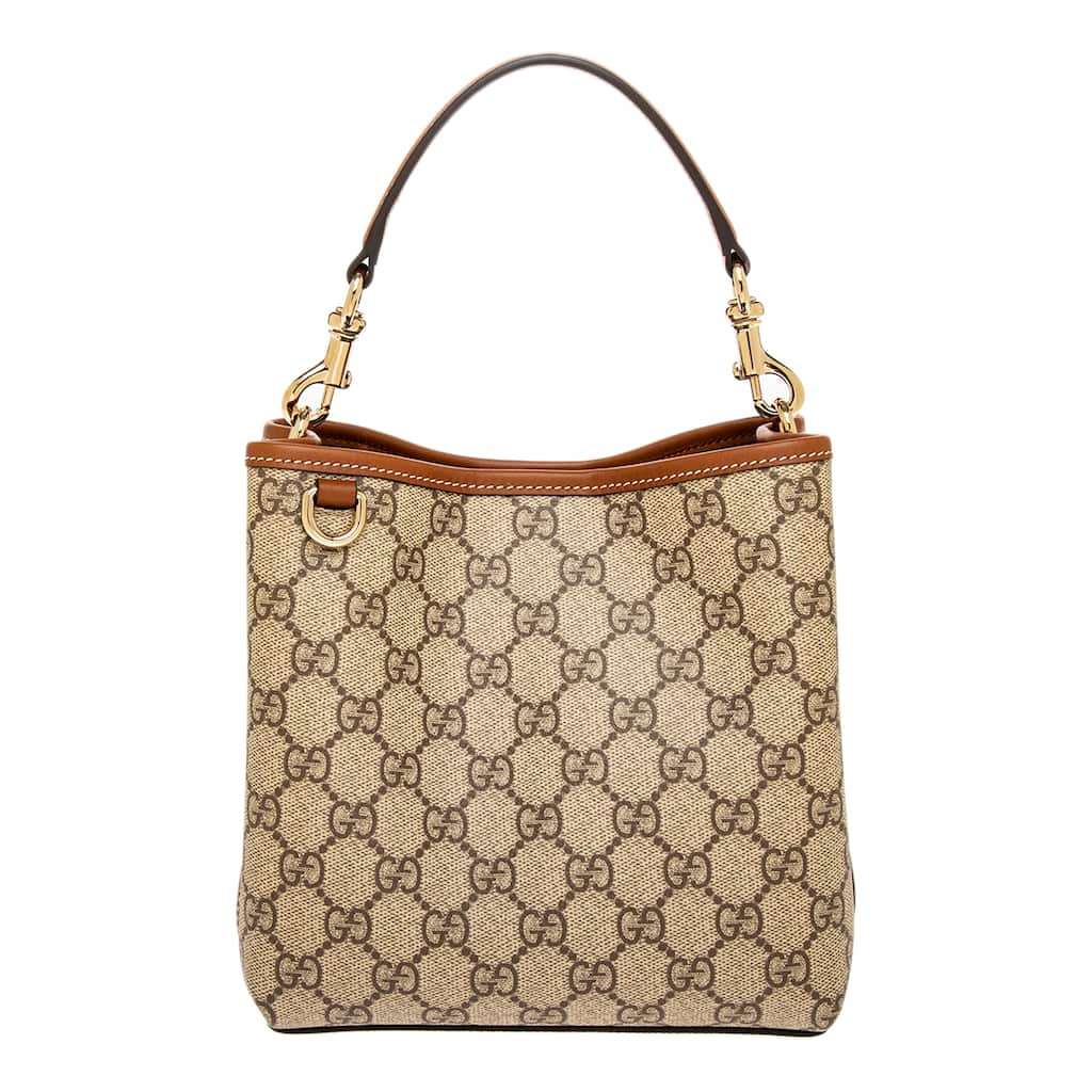 Gucci GG Emblem Small Bucket Bag