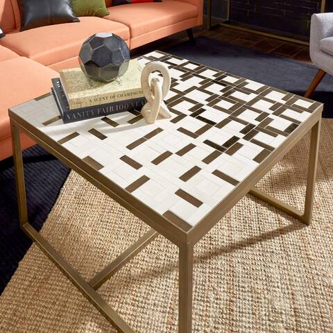 Geometric II Square Coffee Table by Homestyles
