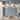 Modern White Gold 6-Light Chandelier with Flower-Design Shade for Kitchen Dining Room - 31.4 " × 3.7 "